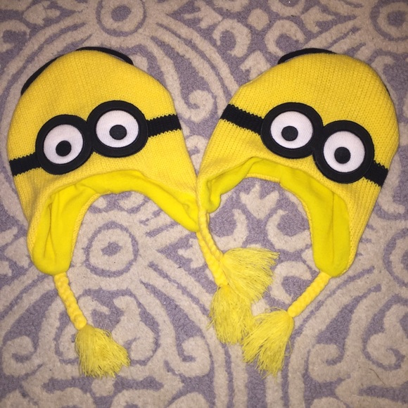 Matching minion hats!