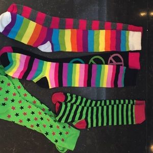 NEW w/o tags.  Bundled crazy socks - 4 pairs