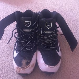 Nike Hurricane Softball cleats.