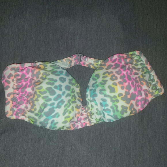 Victorias secret VS pink bikini top strapless