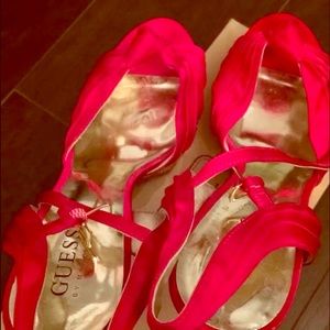 Marciano platform heels