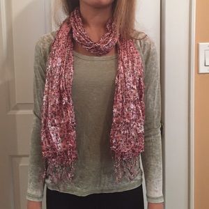 BEBE Cheetah Scarf