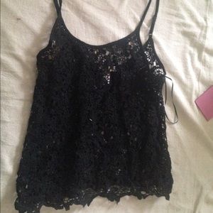Laced Tank Top