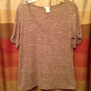Levi's 3/4 length sleeve top, size XL