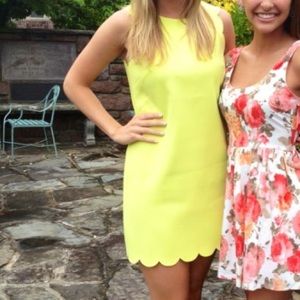 J. Crew Scalloped Dress