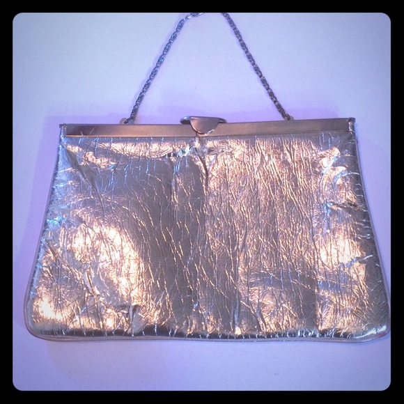 Gold vintage purse