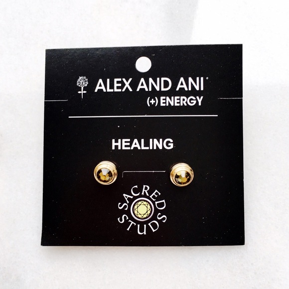 Alex and Ani Jewelry - ⚬Alex and Ani⚬Sacred Studs Swarovski Crystal