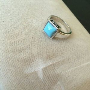 Sterling silver ring turquoise
