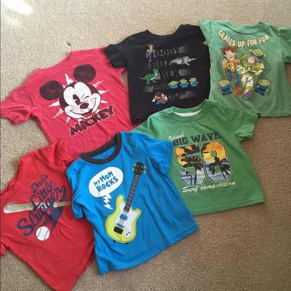 Toddler short sleeve shirts