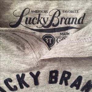 Lucky brand boys long sleeve shirt