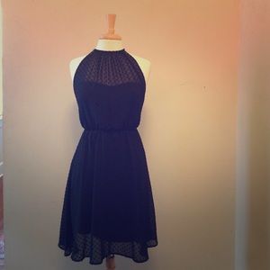 Vintage inspired black dress