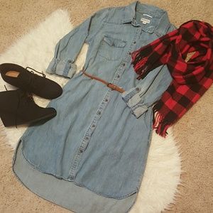 NWOT Chambray dress