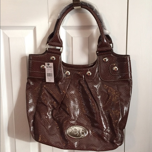 NWT: XOXO BROWN HANDBAG