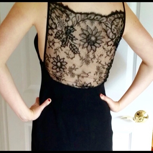 Little Black Dress (Lace Back)