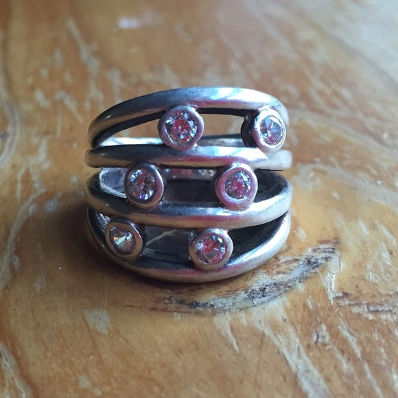 Sterling silver ring - Picture 2 of 3