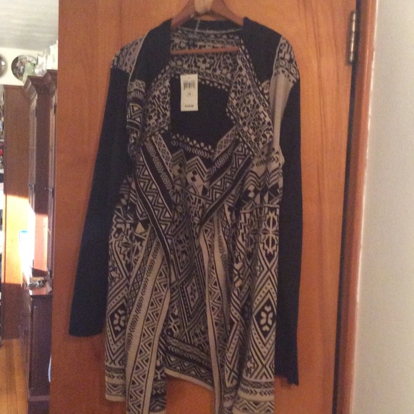 Lucky Brand Cardigan Sweater NWT 2X