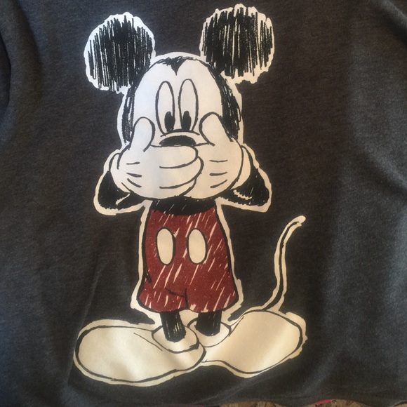 scoop neck sweatshirt