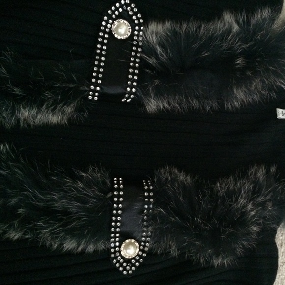 Cardigan woman's sweater size large - Picture 2 of 3