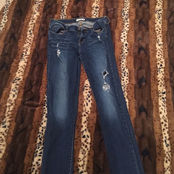 Distressed Skinny Jean