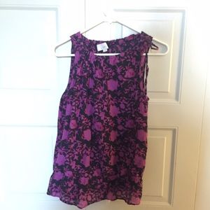 Loft size medium sleeveless top
