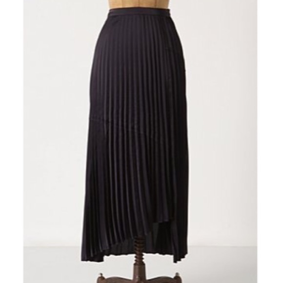 Anthropologie asymmetrical hem skirt