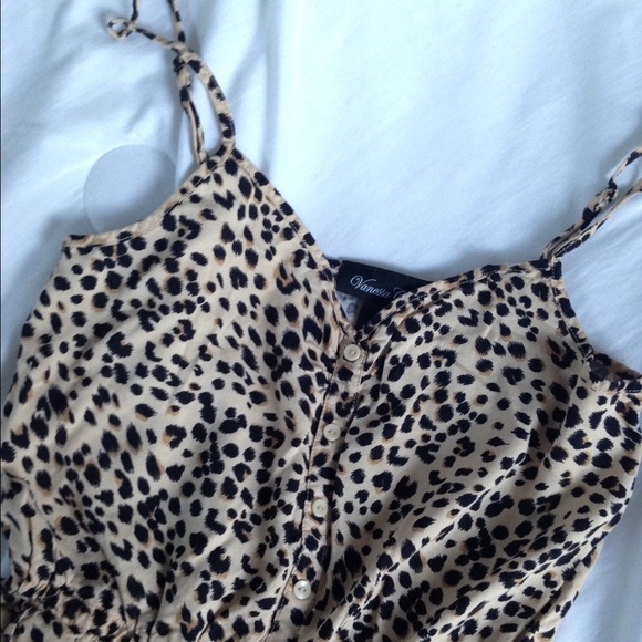 Cheetah romper