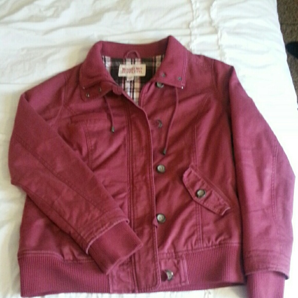 Cute Maroon Jacket