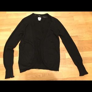 Black Cardigan Sweater Small