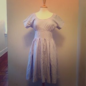 Vintage inspired powder blue dress