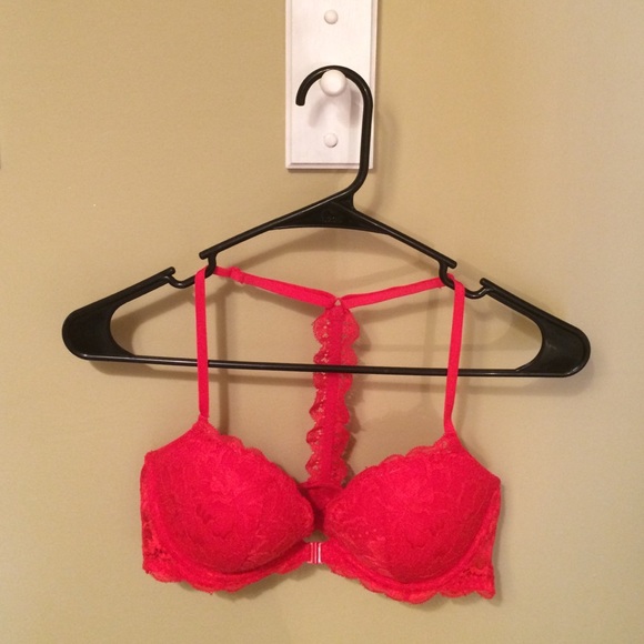 VS Pink The Date T-Back Push Up Bra