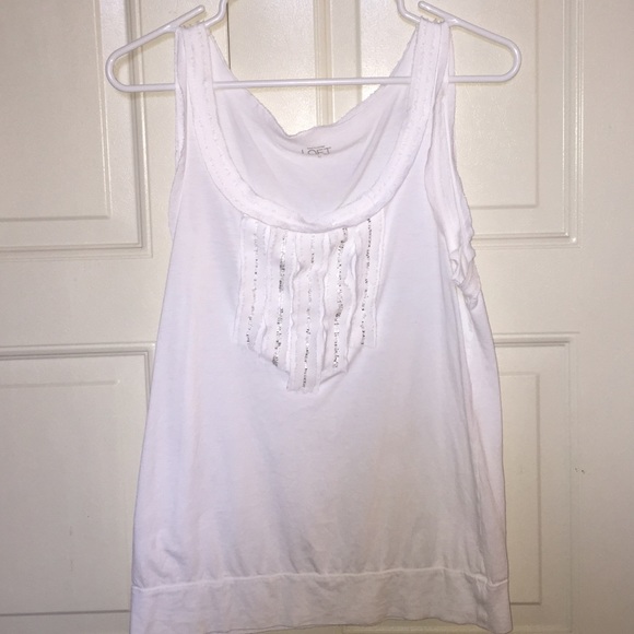 Loft size medium sleeveless top