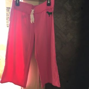 Victoria's Secret pink capri