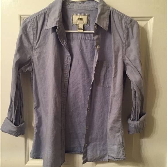 Chambray button up - Picture 2 of 4
