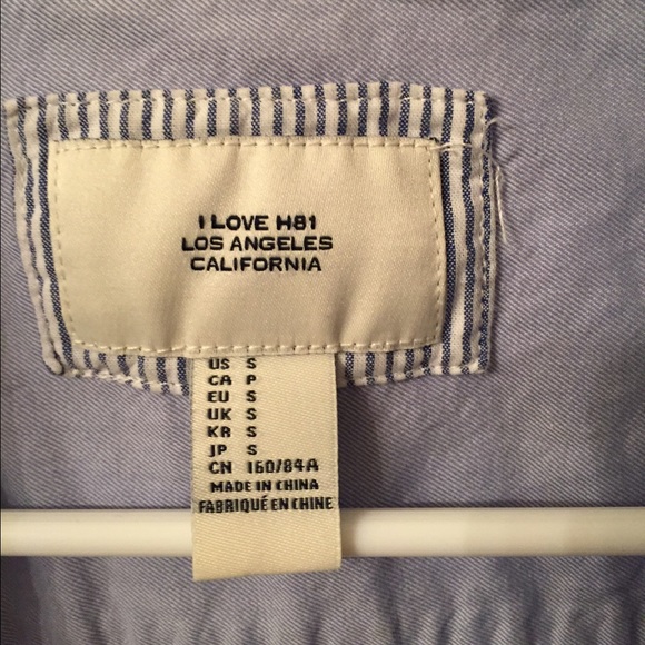 Chambray button up - Picture 3 of 4