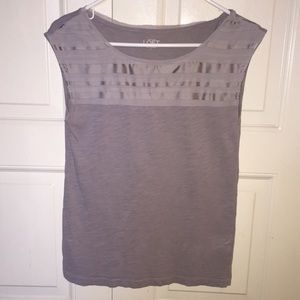 Loft sleeveless top size small