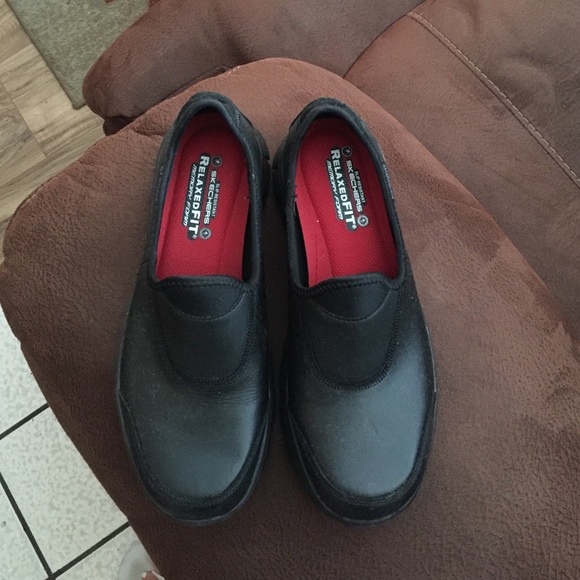Sketchers slip resistant shoes