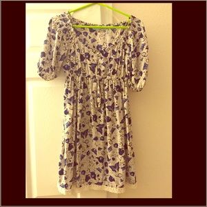 Guess Marciano off the shoulder babydoll dress