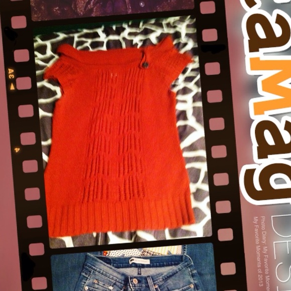 Burnt Orange Sweater