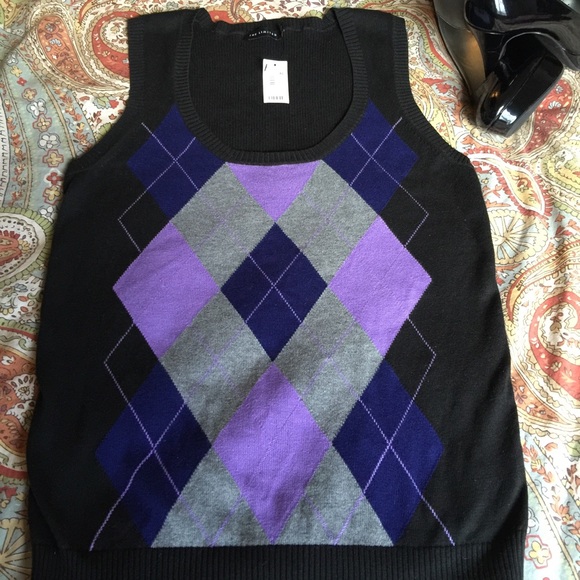 ❤️ Argyle Sweater Tank ❤️