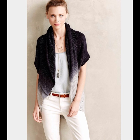 Anthropologie ombré cocoon sweater