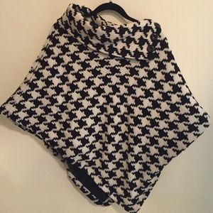 Very stylish asymmetrical poncho