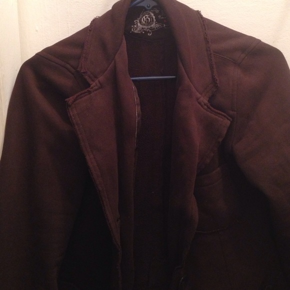 Comfy jacket that's great for wearing inside!