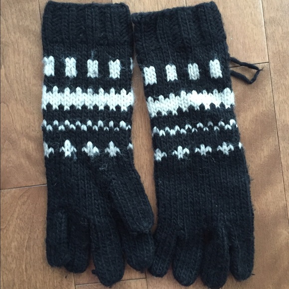 J.Crew Handknit Gloves - Picture 1 of 4