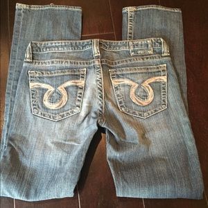 Big star sweet low rise boot cut