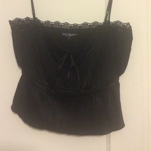 Satin Betsey Johnson top