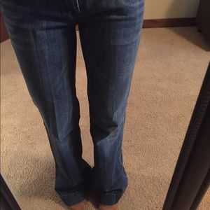 Citizen of humanity trouser fit jeans