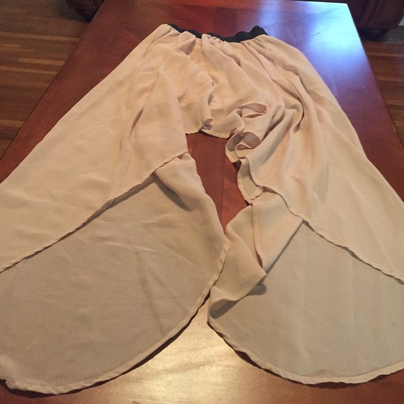 High low maxi skirt