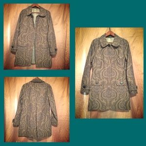 Vintage-Look Tapestry Coat