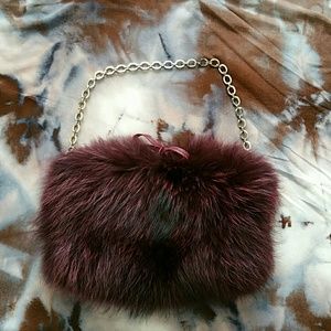 Furla Fox Fur Bag