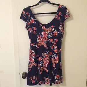 Kimchi Blue Floral Skater Dress (Urban Outfitters)